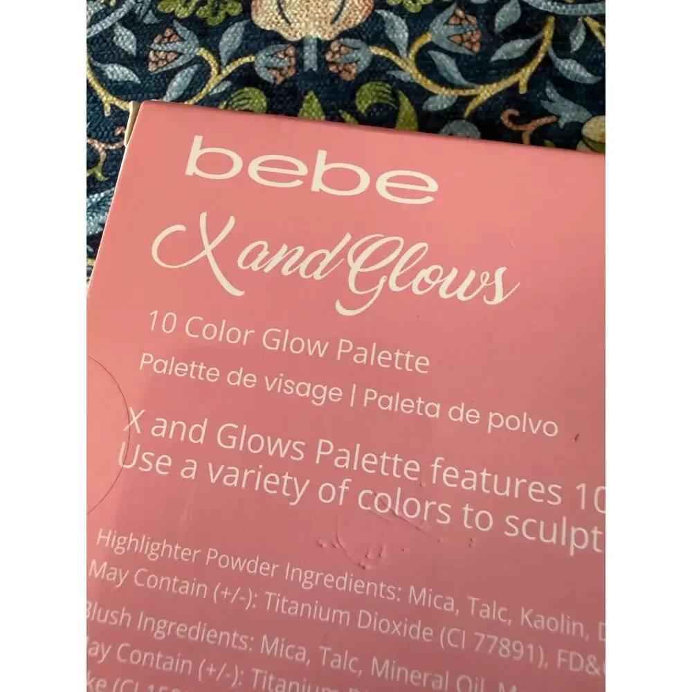 NWT bebe X and Glows 10 Color Glow Palette
